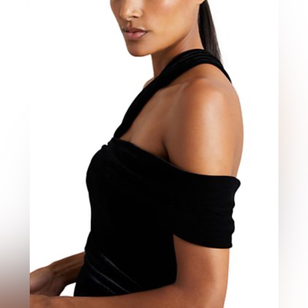 Runaway Sz M Elegant Black Mini Dress New